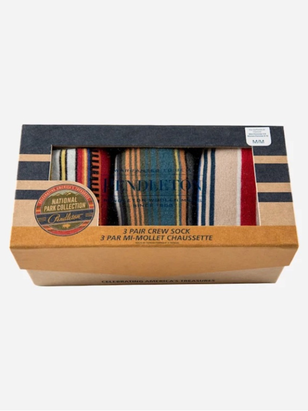 Pendleton 3-PACK NATIONAL PARK SOCKS GIFT BOX